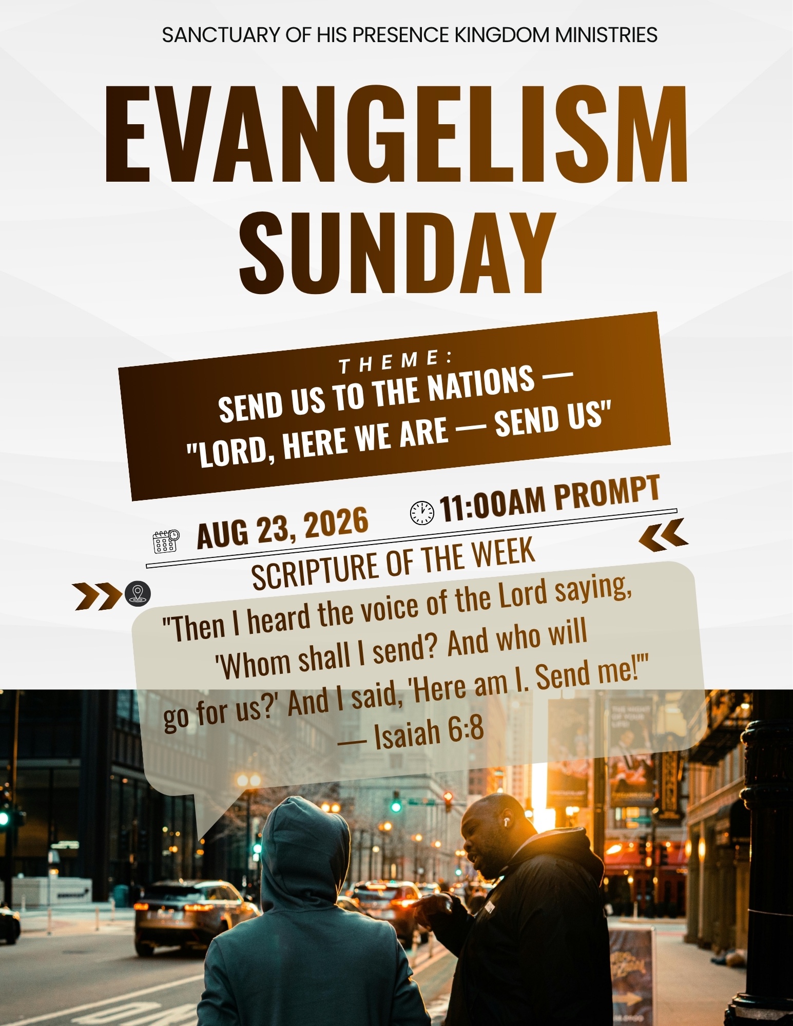 All Nations Month — Week 3 · You Are Commissioned