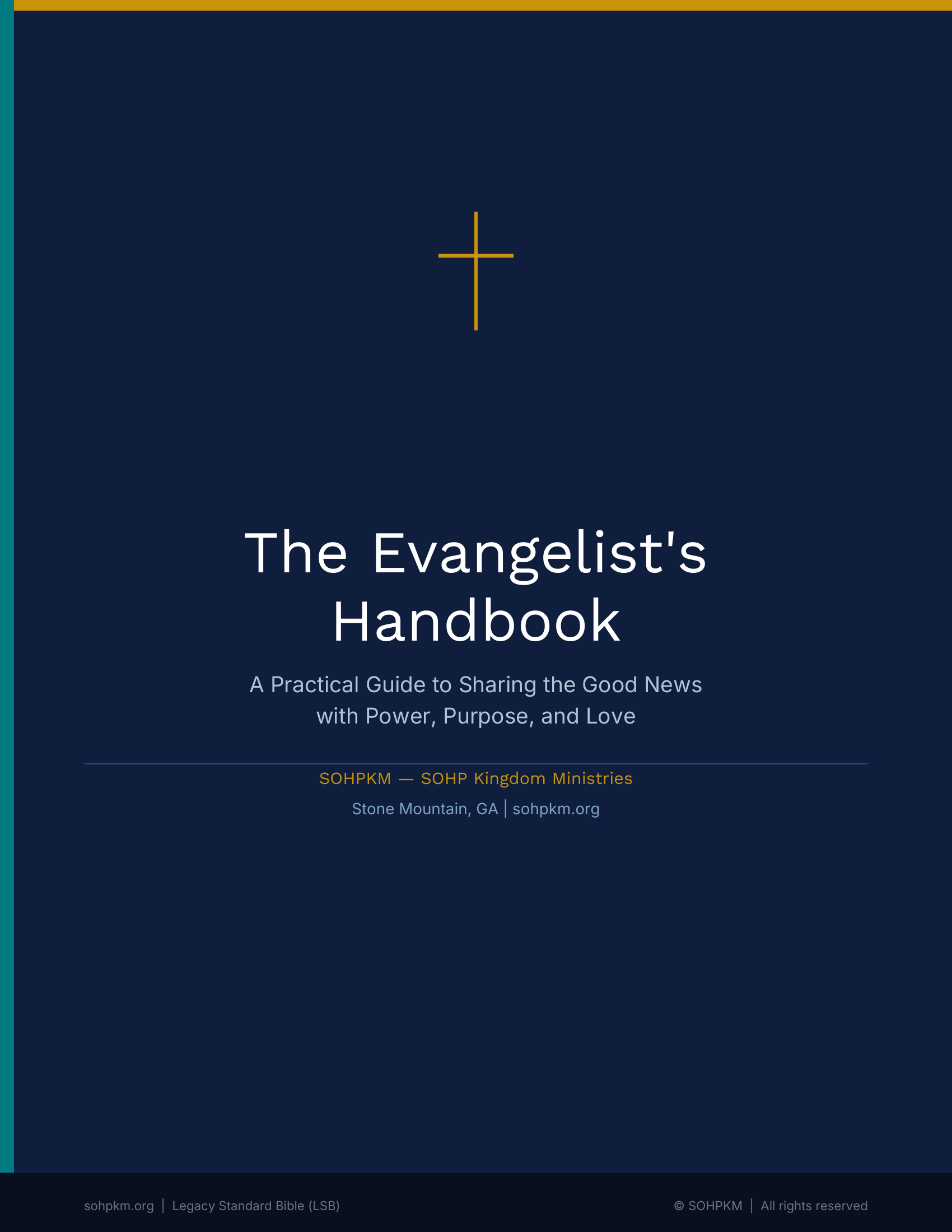 The Evangelist's Handbook cover