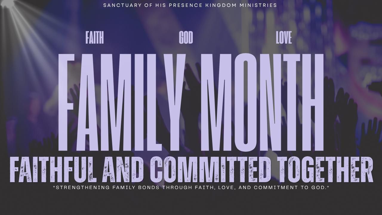 September 2026 — Month of the Family — F.A.C.T.