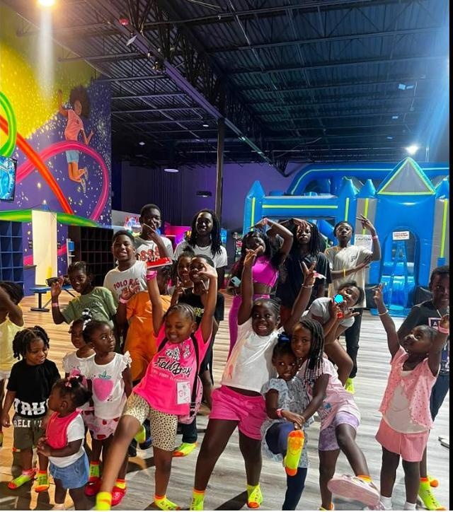 Kids for Jesus Summer Camp group at TKT Playtime