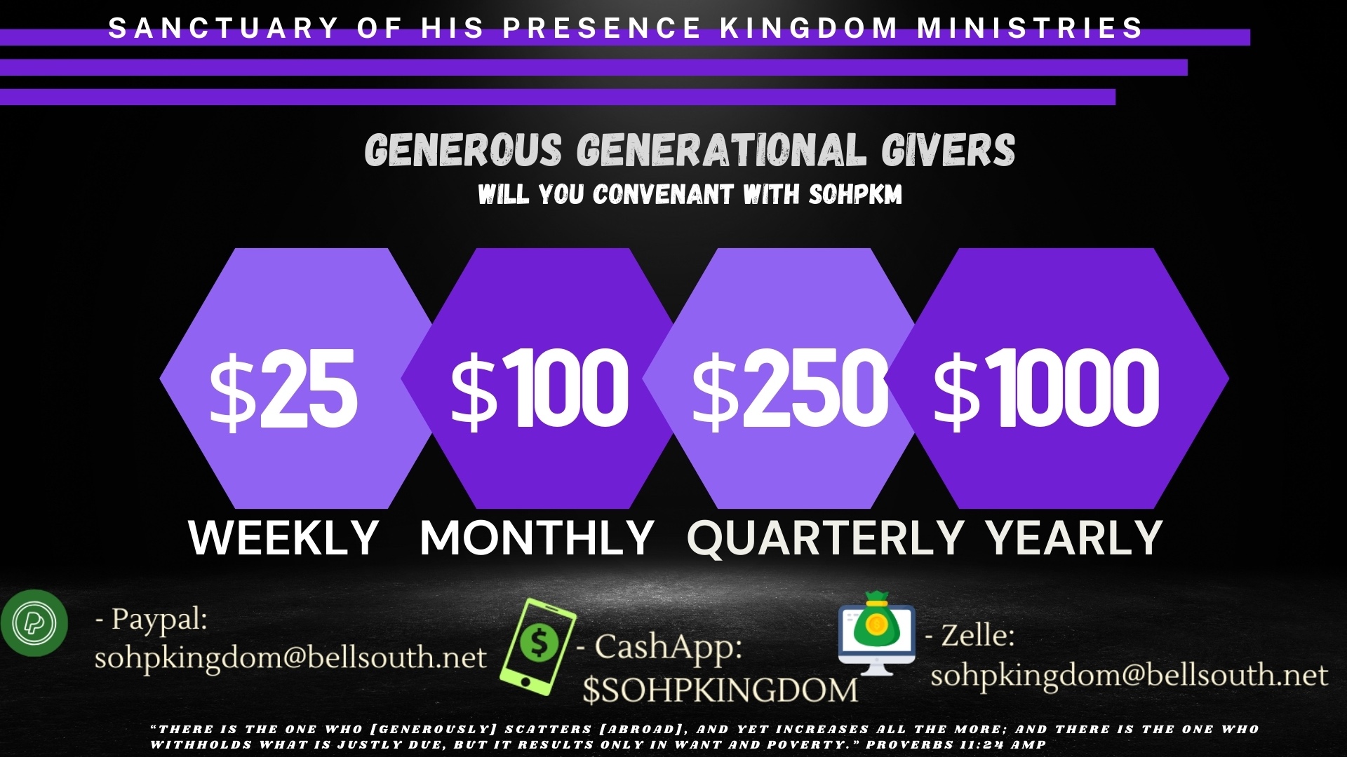 Generous Generational Givers